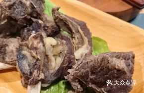 Freshly Boiled Yak Steak