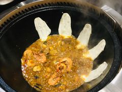 脆脆的贴饼-锅来乐地锅鸡(安亭店)