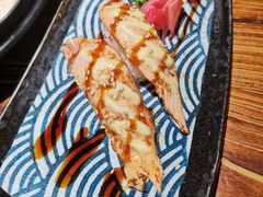 火炙三文鱼手握寿司-小川洋风料理(街道口店)
