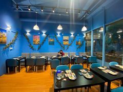 餐厅蓝色基调-木尔坦·Multan巴基斯坦清真餐厅halal(大智嘉园店)