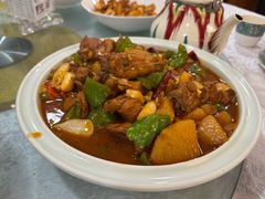 新疆大盘鸡-汗腾格里·风味餐厅(新疆驻京办店)
