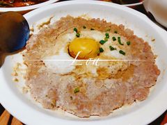 咸蛋蒸肉饼-宝翠花园餐厅(沙湖店)