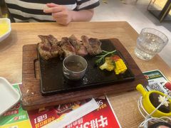 炙烤厚切板腱牛排-豪客来牛排(成都锦江大融城店)