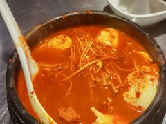 韩式嫩豆腐汤-富乐满韩国正宗炸鸡韩国料理(虹泉路店)