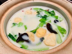 鱼汤煮时蔬-柿合缘新京菜(国金中心商场店)