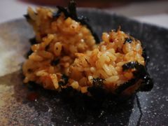 金枪鱼泡菜饭团-冰川延边料理·炭烤串(原小木屋店)