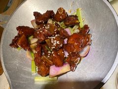 招牌蜜汁排骨-绿茶餐厅(西单老佛爷店)