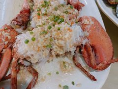 蒜蓉开边龙虾-四川小胡子海鲜(丁村万人海鲜广场店)