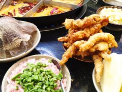 黄金蒜香酥肉-肥龙火锅(南坪店)