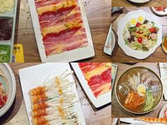 -明洞阿姨·韩式酱蟹烤肉·创意料理(三元桥店)