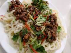 蘑菇拌面-面对面(长大店)