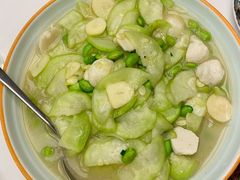 蚬子烧丝瓜-肆月河豚·新淮扬(金融街店)