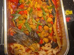 蒜香味烤鱼-鸣记脆皮烤鱼·海鲜烤鱼(三八广场店)