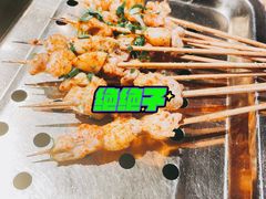 蒜爆鸡-盟重烧烤(东瓜山创始店)