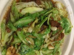 油渣炒牛心白-眉州东坡·熊猫主题餐厅(枫蓝店)