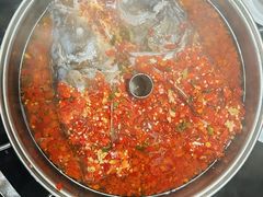 汽锅蒸鱼头-湖南文氏湘菜馆(顺河高架路店)