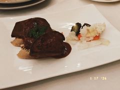 法式香煎鹅肝红酒-莫斯科餐厅