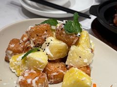 菠萝油条虾-鹿港小镇(黄金店)