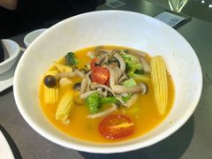 上汤时蔬珍菌-古仓餐厅·创意菜