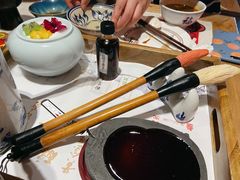 五彩毛笔酥-长安大牌档之西安博物院文化餐厅(中贸店)