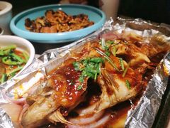 香烤鲈鱼-新白鹿餐厅(金鹰新街口店)