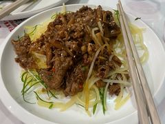 牛肉炒薯丝-山泉公馆酒家(广州东站店)