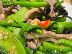 青芥辣兰豆炒猪肚尖-老廣食堂(区庄店)