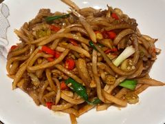 酸萝卜炒牛肚-爱碗亭·鲜炒湖南菜(壹城中心店)