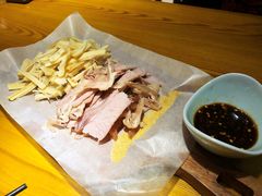 牛肉-丁记盐蘸牛肉·新杭菜(河东路店)