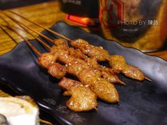 烤鸡腿肉串-烧蠔帮·生蚝海鲜牌档(观海店)