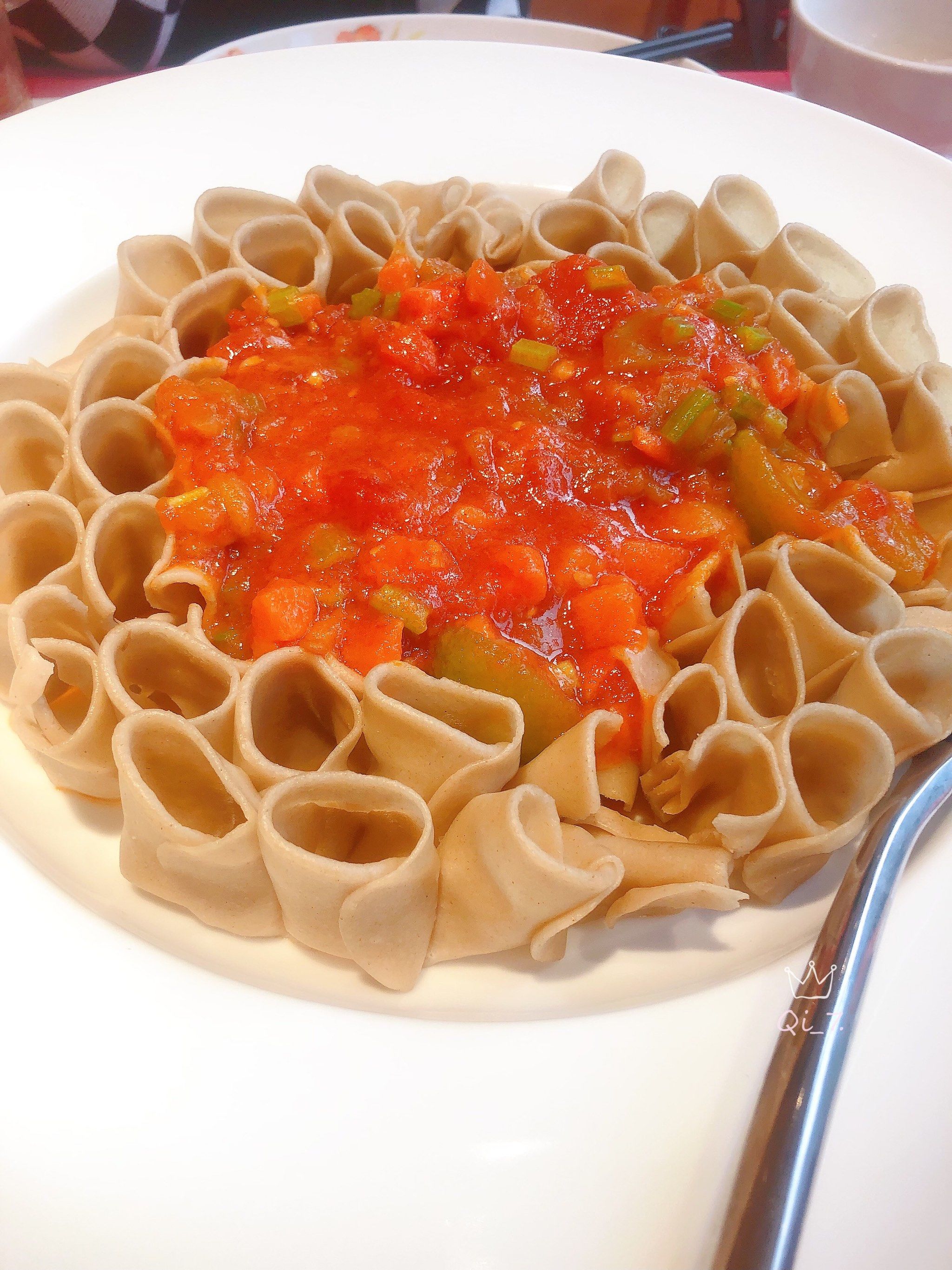 西贝的菜很有锅气