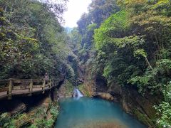 -龙水峡地缝景区