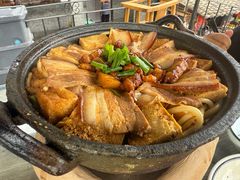 豆腐猪肉粉条煲-百花人家(清水田园店)