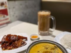 咖喱牛腩饭-香港新发烧腊茶餐厅(书城店)