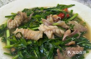 Stir-fried Fresh Squid with Chinese Chives
