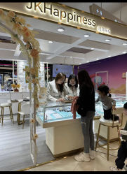 -JKHappiness培育钻石钻戒婚戒定制(天河国贸店)