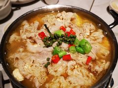 石锅豆花肥牛-柴门头啖汤·经典川菜·慢火汤品(锦城万达店)
