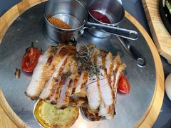 碳烤猪颈肉-小大董·烤鸭(观景餐厅·南京西路店)