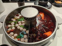 珍珠翡翠白玉汤鸳鸯锅-重八牛府之小有名气(大望路店)
