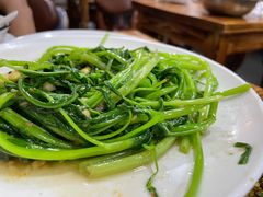 椒丝腐乳空心菜-潮粥馆(长江花园店)
