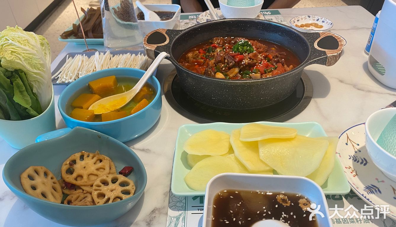 环境不错味道也好好吃的番茄鸡🍅