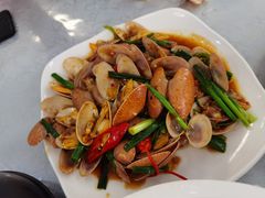 姜葱炒花甲-皓景海鲜·地标美食(双月湾店)