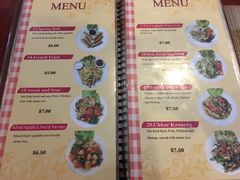 菜单-The Palmboo Restaurant