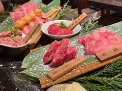 本日限定和牛五种组合-老乾杯和牛烧肉(王府中环店)