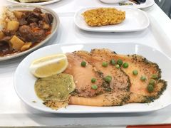 三文鱼沙拉配豆子-宜家·瑞典风味餐厅(北京西红门店)