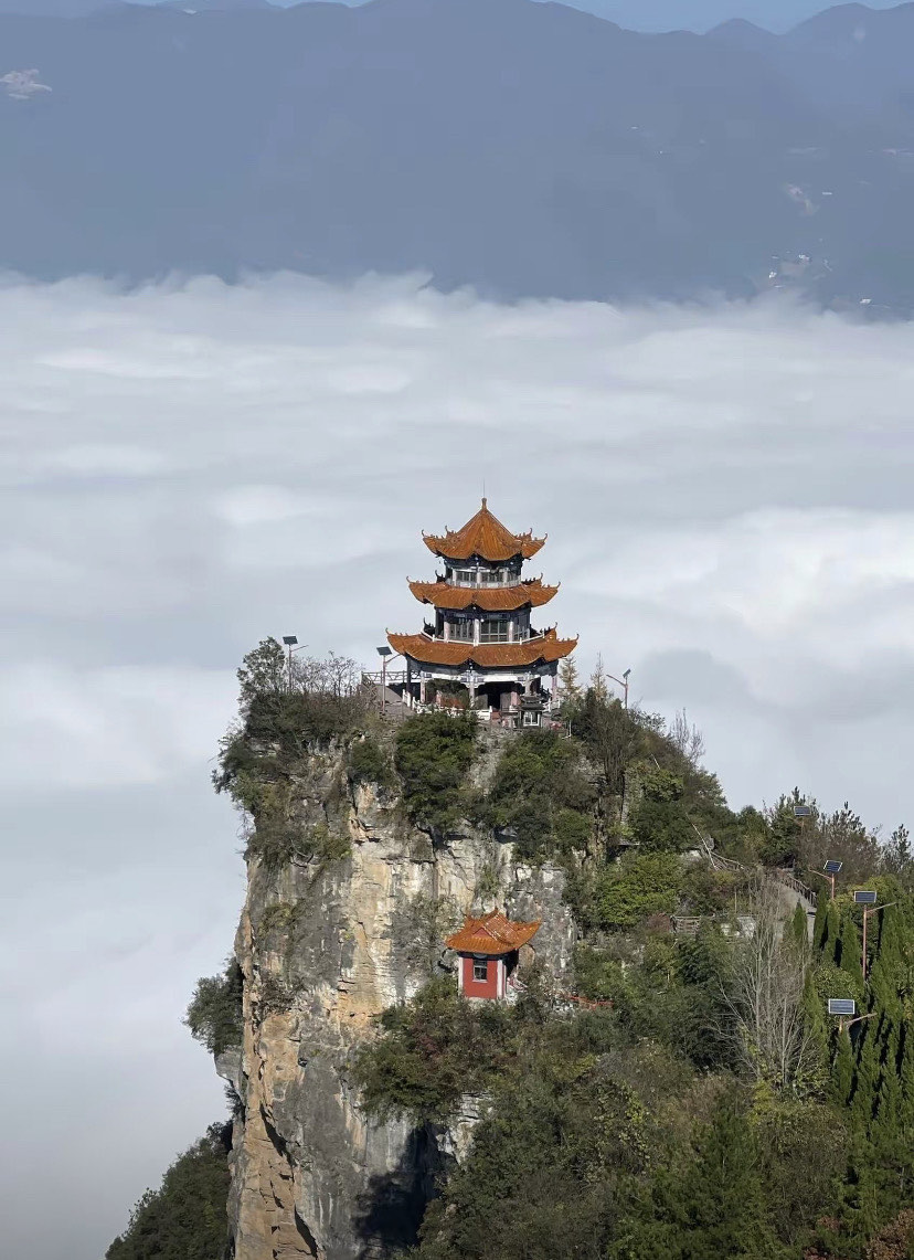 巫溪县云台寺图片