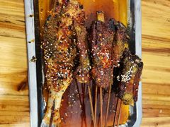 烤巴掌耗儿鱼-袁师傅烤肉(弹子石店)