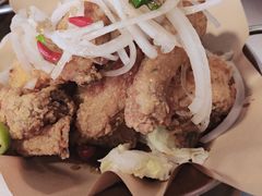 炸鸡翅一半一半-富乐满韩国正宗炸鸡韩国料理(虹泉路店)