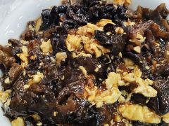 野生木耳炒山鸡蛋-乔家满族八大碗(流水沟店)