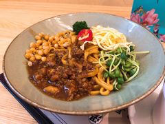 葱酥卤肉干拌面-陳八两面家(滨江天街店)